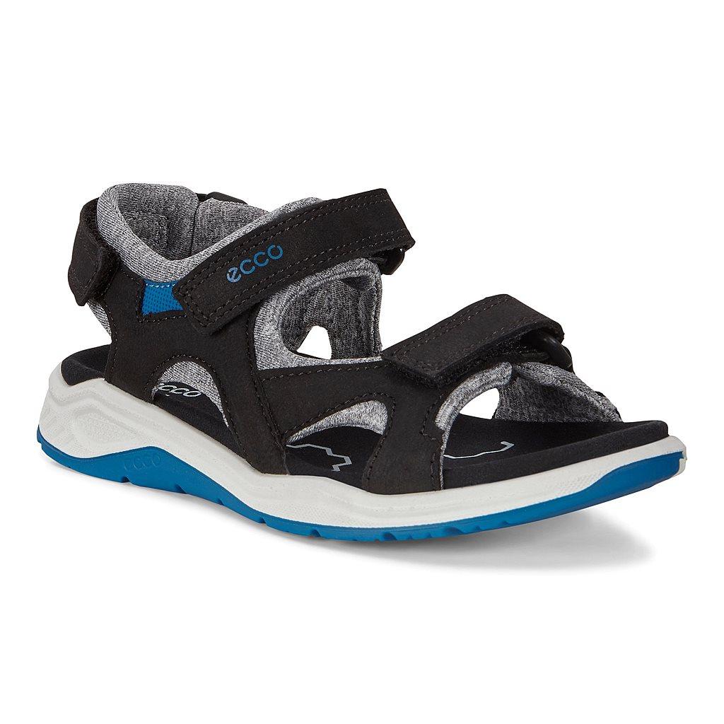 Ecco X-Trinsic K Boys Sandals In Black Online - India AJZ-431570